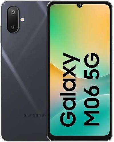 Samsung Galaxy M06 5G (Sage Green, 4GB RAM, 128 GB Storage) | MediaTek Dimensity 6300 | AnTuTu Score 422K+ | 12 5G Bands| 25W Fast Charging | 4 Gen of OS Upgrades | Without Charger