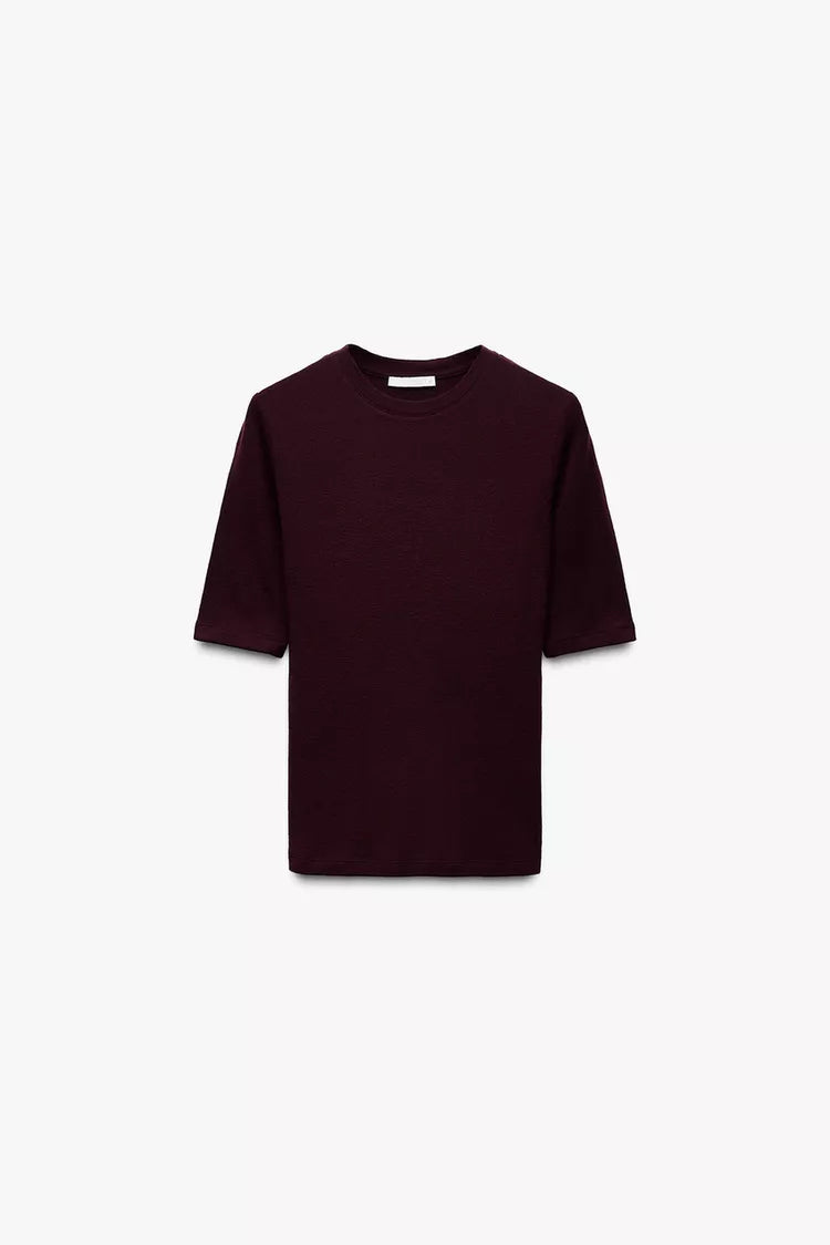 100% SOFT WOOL T-SHIRT