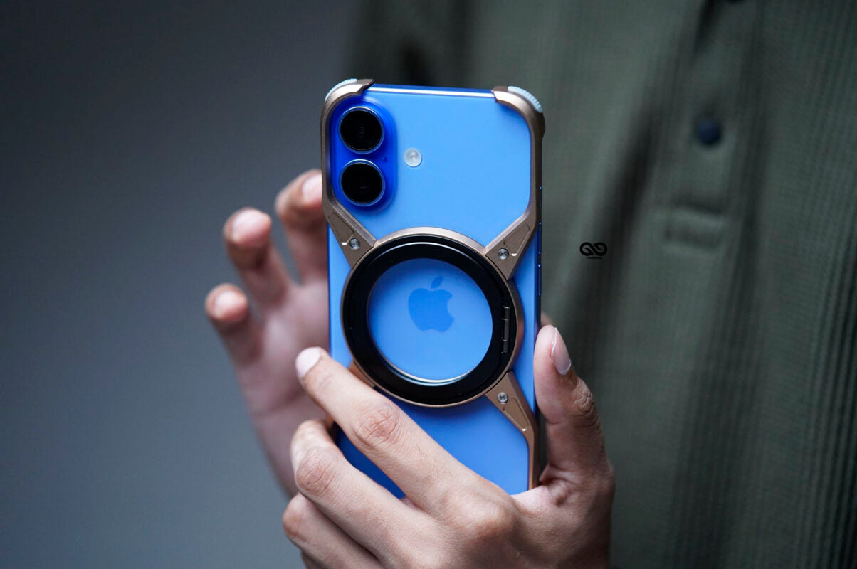 Titanium Armored Bumper with Kickstand Feature For All iPhone