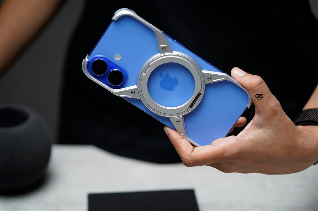 Titanium Armored Bumper with Kickstand Feature For All iPhone