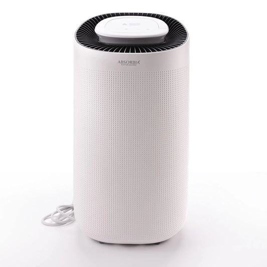 Virgo 12L Dehumidifier & Air Purifier: 2-in-1 Humidity Control & Air Purifier | White | Timer Function