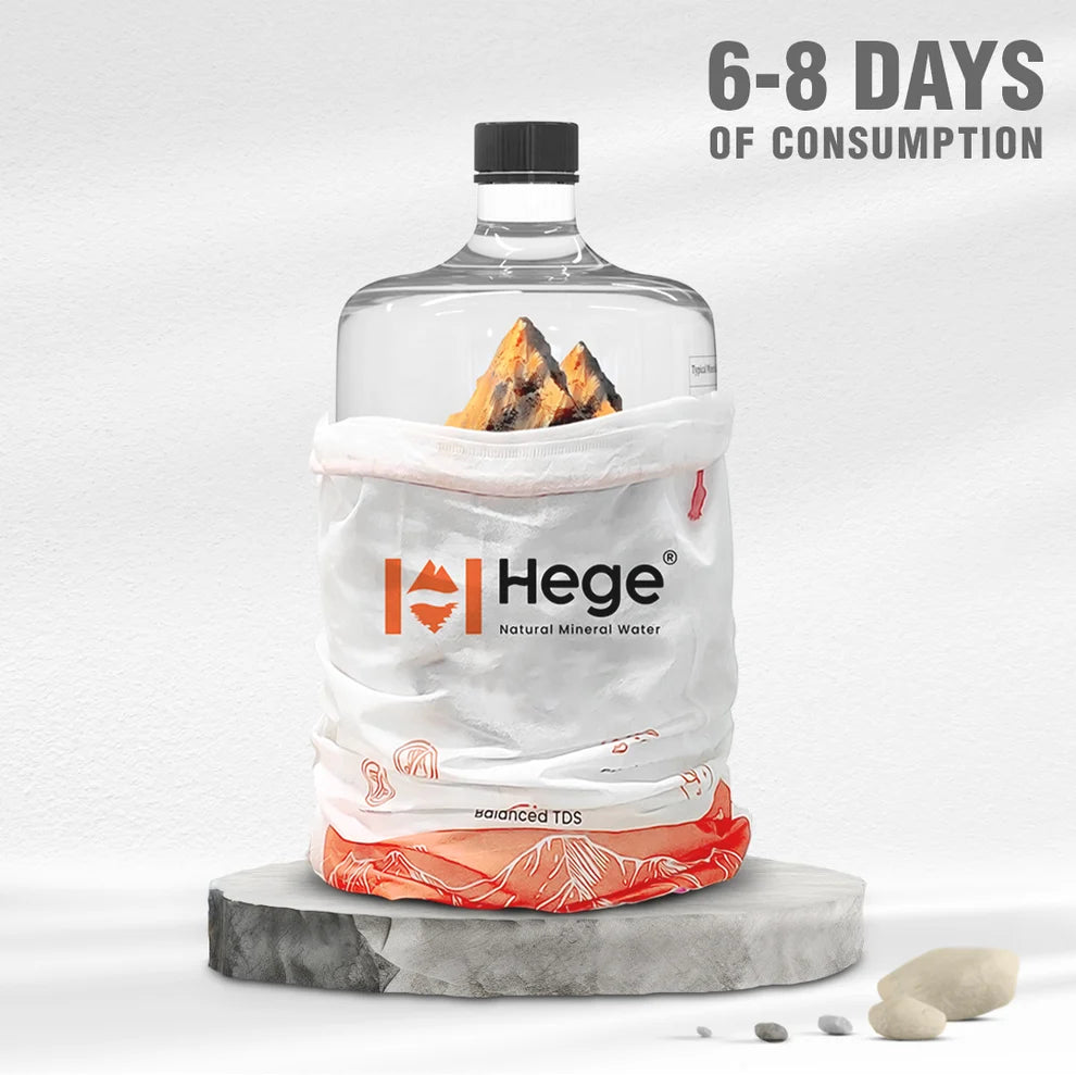 1 X 20L Hege Natural Mineral Water | Natural pH~8 | TDS>250 | 24 Hour Delivery.